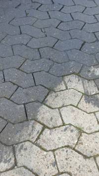 TBK-Steinlasur wie es in die Oberfläche einzieht